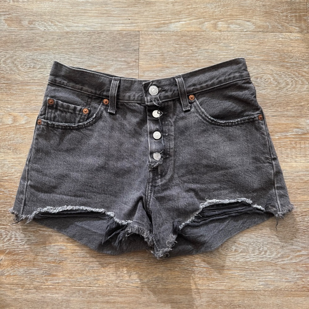 Levi’s Black Denim Shorts